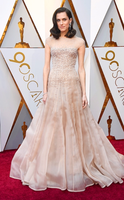 Allison Williams, 2018 Oscars, Red Carpet Fashions